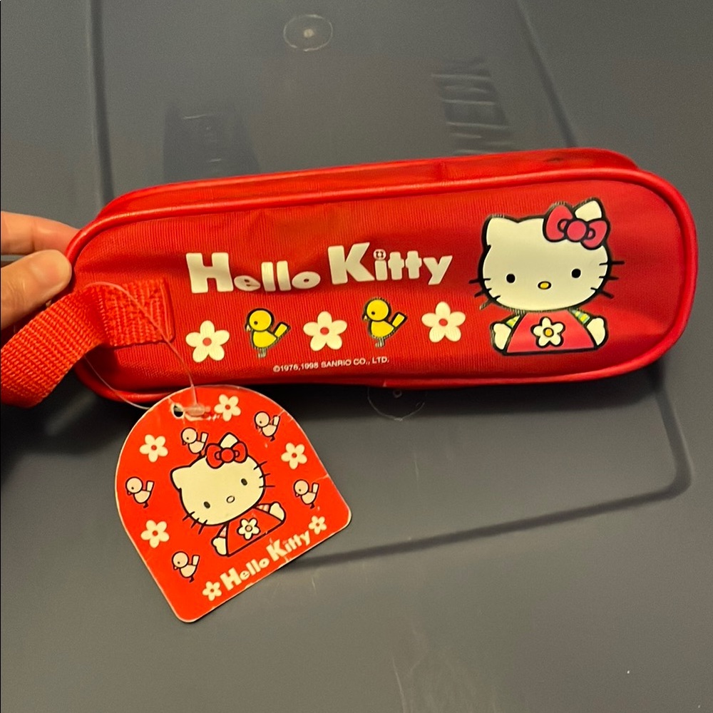 Sanrio Hello Kitty Pencil Case Vintage